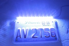 Super Bright White LED Rear Taillight license Plate Light Lamp Motorcycl... - $10.84