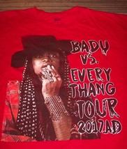 ERYKAH BADU Badu Vs Every Thang 2017 Tour T-Shirt MENS XL - $29.70
