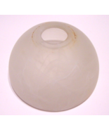 1 HAMPTON BAY GLENDALE CEILING FAN REPLACEMENT GLOBE SHADE FROSTED SWIRL - $19.77