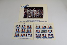 Los Angeles Dodgers 1991 Team Photo Commemorative Stamp Collection Baseb... - $27.08