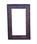 Full-length Moroccan mirror, Unique Inlaid wood framed wall mirror for sale - £149.40 GBP
