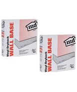 Dry Back Wall Base 4&quot; x 120&#39; Non-Adhesive, Vinyl, Silver Gray - M-D (2-B... - $147.51