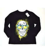 NEW Sz 4 XS CHILDRENS PLACE Long Sleeve T Shirt Top Skeleton Halloween S... - £7.83 GBP