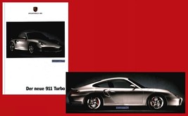 2000 Porsche 911 Turbo Original Super Prestige Color Sales Brochure - German !! - $48.63