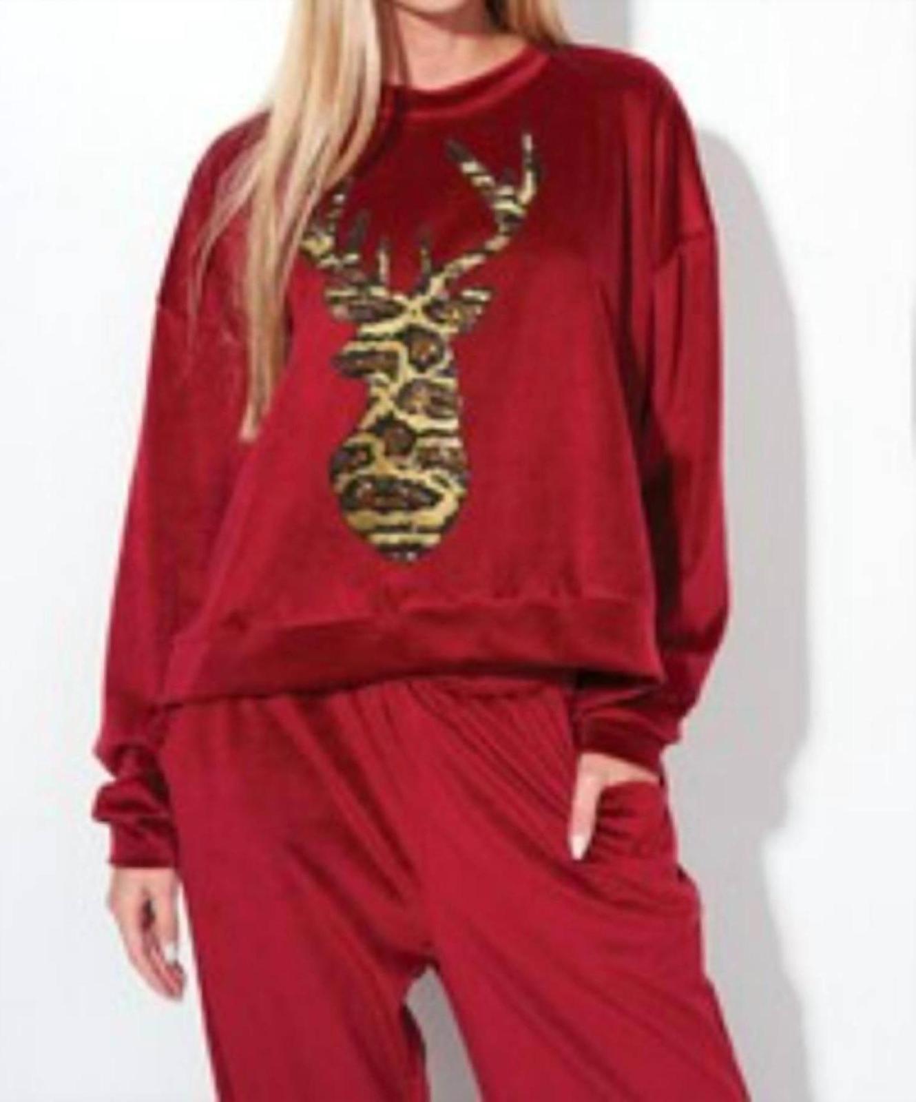 Phil Love Holiday Reindeer Set Red - $55.00