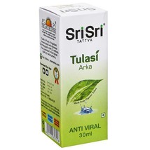 Sri Sri Tattva Herbal Tulasi Tulsi Arka 30ml (Pack of 2) - £5.74 GBP