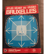 Atlas Geant Du Grand Bruxelles, Vintage - £6.23 GBP