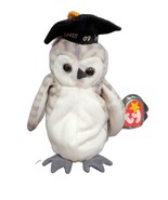 Ty Beanie Baby WISER the 1999 Graduation Owl 7&quot; - £6.24 GBP
