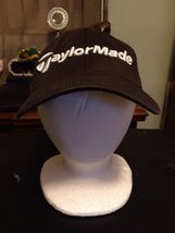 Black Taylormade Burner R11 Black Adjustable Golf Hat Tmax Strapback Bal... - $9.89