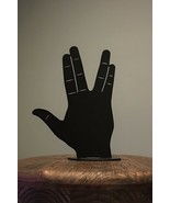 Life Size Live Long &amp; Prosper Metal Hand Sign Star Trek Mr. Spock Vulcan... - £26.46 GBP