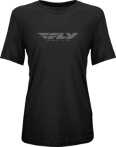 Fly Racing Women&#39;s Origin Corporate Tee (2023) T-Shirt Black/Grey 2XL - £22.27 GBP