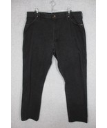 Wrangler Men&#39;s Jeans Cowboy Cut Original Fit Size 42 x 34 Black 13MWZPB - $30.93