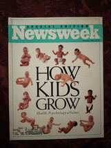 Newsweek Special Issue Summer 1991 How Kids Grow Health Psychology And Values - £6.89 GBP