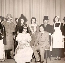 1963 Maskeraders Real Photo Maskers Play Theater Gentleman Upstairs NH E88N - $39.99