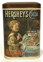 Vintage 1984 Hershey&#39;s Cocoa Container Made in England - 5.5&quot; Tall - $9.49