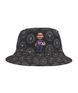 Lionel Messi Cartoon Miami FC Stylish Character Bucket Hat, Trendy Hat - $478.17 MXN