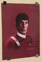 Original 1982 Star Trek 22 by 17 inch movie/tv series Mr Spock poster 1:... - $36.41