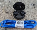 JVC Gumy Mini True Wireless Earbuds HA-A5T Black includes Charging Case ... - $15.99