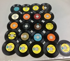 Lot Of 21 Vinyl 45’s Records - Booker T, Don Cavalieri, Siler Brothers, Claude K - £11.48 GBP