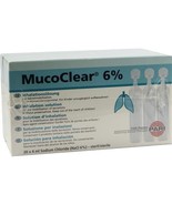 Mucoclear 6% Sodium Chloride Inhalation Solution 60 x 4ml (20 x 3) - $78.58 CAD