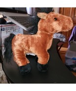 Webkinz Brown Arabian Horse HM101 No code 8&quot; Plush Stuffed Animal  - £5.51 GBP