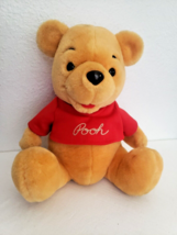 Vintage Disney World Winnie The Pooh Hand Puppet Plush Stuffed Animal Re... - $17.48