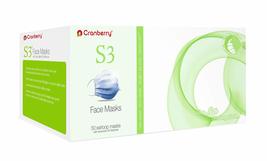 Cranberry USA S3060Bcase S3 Ear Loop Face Mask, Blue (Pack of 400) - £98.36 GBP