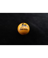 Vintage John Deere Shooter Marble Yellow &amp; Black Great Color - €17,15 EUR