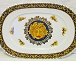 T. Limoges France Depos Porcelain Bacchus Large 15&quot; Oval Serving Platter - £77.77 GBP