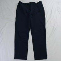 Banana Republic 33 x 30 Navy Blue Tech Golf Tapered Slim Flex Mens Dress Pants - £23.97 GBP