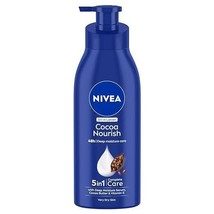 NIVEA Cocoa Nourish400ml Body Lotion with Deep Moisture Serum|48H Moistu... - $25.94