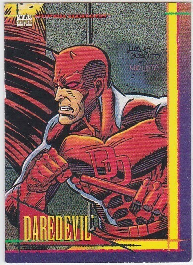 M) 1993 Marvel Comics Skybox Trading Card #63 Daredevil - $1.97