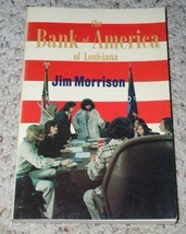 Jim Morrison Book Bank Of America Of Louisiana 1975 - £131.15 GBP