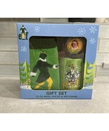 Elf The Movie Christmas Holiday Gift Set 12 oz Mug, Crew Socks &amp; Keychai... - $17.99