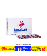 Trial pack 3 strips (45 Tablet) Tanakan 40mg Tablet Ginkgo Biloba Extrac... - £29.89 GBP
