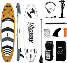 10&#39; /11&#39; Paddleboard Inflatable Ultra-Light with Premium Sup &amp; Backpack Accessor - £257.07 GBP