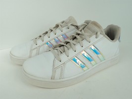 Women&#39;s Adidas Grand Court White Sneakers FW1274 - Size 5 Tennis Shoes - $28.98