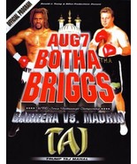 * Botha vs Shannon Briggs Boxing Program 1999 * - $8.99