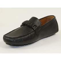 Men's Driving Shoes GENIO Turkey Casual Dress Genuine Leather 120580444 Black image 3