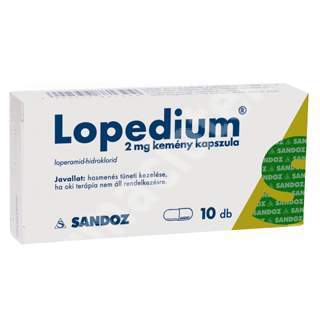 Primary image for 10 PACK Lopedium 10 capsules for diarrhea Sandoz- tracking number