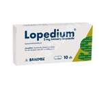 10 PACK Lopedium 10 capsules for diarrhea Sandoz- tracking number - $99.99