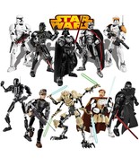 Star Wars Buildable Figure Stormtrooper Darth Vader Action Figure Toy Fo... - £17.93 GBP