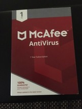 McAfee Antivirus for 1 PC 1 Year Subscription - $13.99