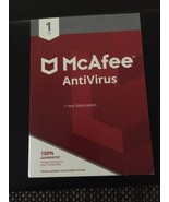 McAfee Antivirus for 1 PC 1 Year Subscription - £10.99 GBP