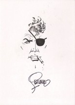Jim Steranko SIGNED Original Nick Fury Agent of SHIELD Marvel Comic Art Sketch - £633.08 GBP