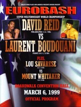 * David Reid vs Boudouani Boxing Offical On Site Program 1999 * - £7.95 GBP