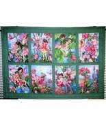 FairyWhispers Cicely Mary Barker&#39;s Flower Fairies Quilted Wall Hanging - £140.43 GBP