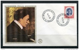 Italy 1975 First  Day Special Cancel Cover Colorano \Silk\ Cachet  Misic F.B.Bus - £4.76 GBP