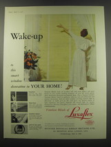 1957 Hunter Douglas Luxaflex Venetian Blinds Ad - Wake-up - £14.78 GBP