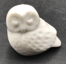 Vintage Napcoware White Porcelain Owl Small Figurine Japan -- 1.5&quot; Tall - £7.49 GBP